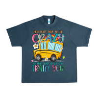 Midnight Navy you don't have to be crazy to drive with us we can Urban Heavy Tee - MaliasSmallBusiness