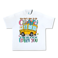 White you don't have to be crazy to drive with us we can Urban Heavy Tee - MaliasSmallBusiness