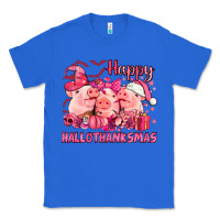 True Royal Happy Hallothanksmas Pigs pink Classic Tee - NancyCooperArtShop