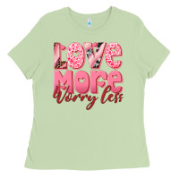 Matcha love more worry less Ladies Tee - RanaPortraitStore