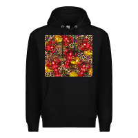 Black mardi gras crawfish Premium Hoodie - CowGirlArtShop