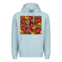 Blue Mist mardi gras crawfish Premium Hoodie - CowGirlArtShop