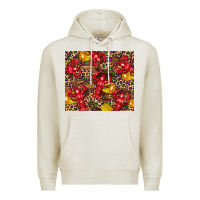 Oatmeal Heather mardi gras crawfish Premium Hoodie - CowGirlArtShop