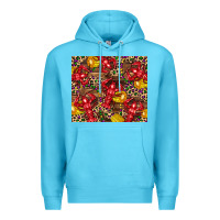 Ocean Blue mardi gras crawfish Premium Hoodie - CowGirlArtShop
