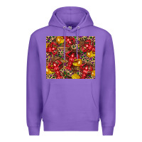 Purple mardi gras crawfish Premium Hoodie - CowGirlArtShop