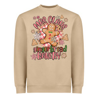 Mushroom mrs claus gingerbread bakery Heavyweight Sweatshirt - MaliasSmallBusiness