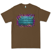Cacao Aztec Wood Leopard Frame Premium Tee - Bettercallsaul
