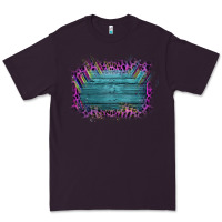 Plum Aztec Wood Leopard Frame Premium Tee - Bettercallsaul