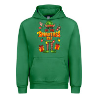 Emerald im the smartass elf Urban Hoodie - FaDigitalArtStudio