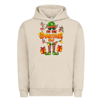 Pigment French Oak im the smartass elf Urban Hoodie - FaDigitalArtStudio