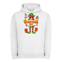 Pigment Lunar Rock im the smartass elf Urban Hoodie - FaDigitalArtStudio