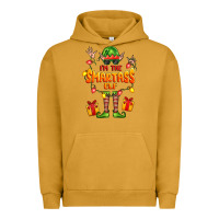 Pigment Peanut Butter im the smartass elf Urban Hoodie - FaDigitalArtStudio
