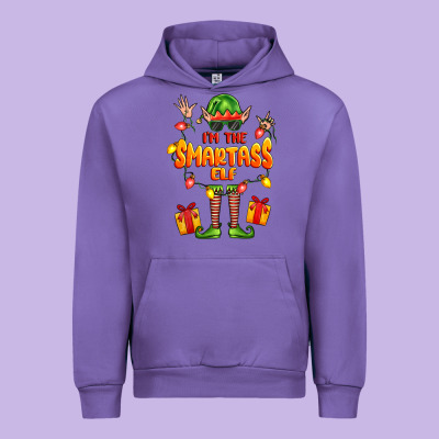 Im The Smartass Elf Urban Hoodie Designed By Fadigitalartstudio
