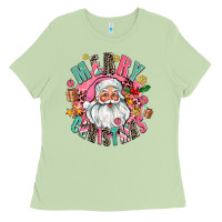 Matcha merry christmas santa Ladies Tee - AdoDesignShop