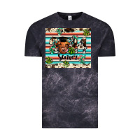 Cloud Black 2024 senior cow Vintage Tee - JahusDesignShop