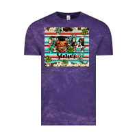 Cloud Purple 2024 senior cow Vintage Tee - JahusDesignShop