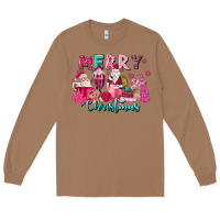 Toasted Coconut pink christmas coffee cups Long Sleeve Tee - MaliasSmallBusiness