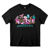 Black nurse practitioner Heavy Core Tee - AdoDesignShop