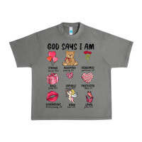 Tornado god says i am valentine's day Urban Heavy Tee - MaliasSmallBusiness