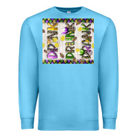 Ocean Blue drink drunk drank tumbler 3 Premium Sweatshirt - CowGirlArtShop