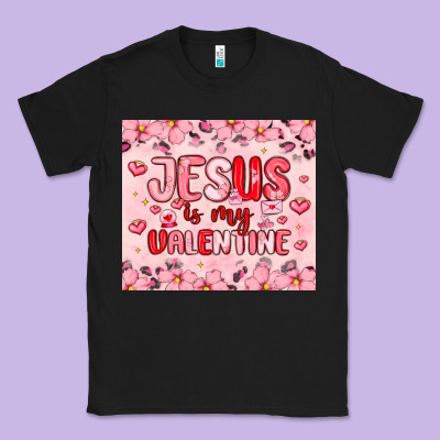 Jesus Is My Valentine Classic Tee Designed By Maliassmallbusiness