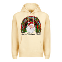 Pina Colada merry christmas y'all rainbow Premium Hoodie - JahusDesignShop