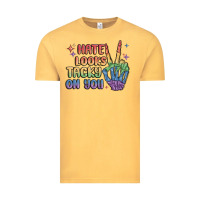 Vintage Mustard hate looks tacky on you pride Vintage Tee - MaliasSmallBusiness