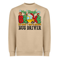 Mushroom my sleigh broke so now i am a school bus driver Heavyweight Sweatshirt - MaliasSmallBusiness