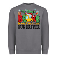 Storm my sleigh broke so now i am a school bus driver Heavyweight Sweatshirt - MaliasSmallBusiness