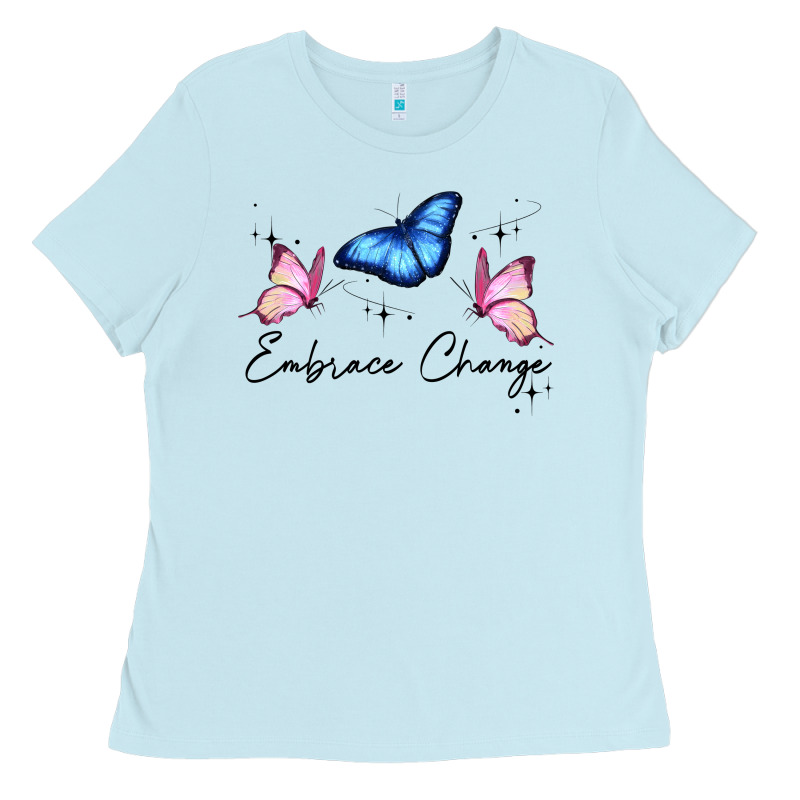 Embrace Change Ladies Tee by JahusDesignShop | Teevron