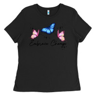 Black embrace change Ladies Tee - JahusDesignShop