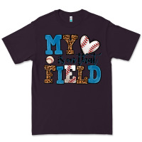 Plum my heart is on that field baseball Premium Tee - AdoDesignShop