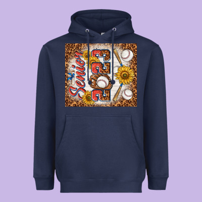 Senior 2023 Baseball Heavyweight Hoodie Designed By Tumblerdesignbyshophia