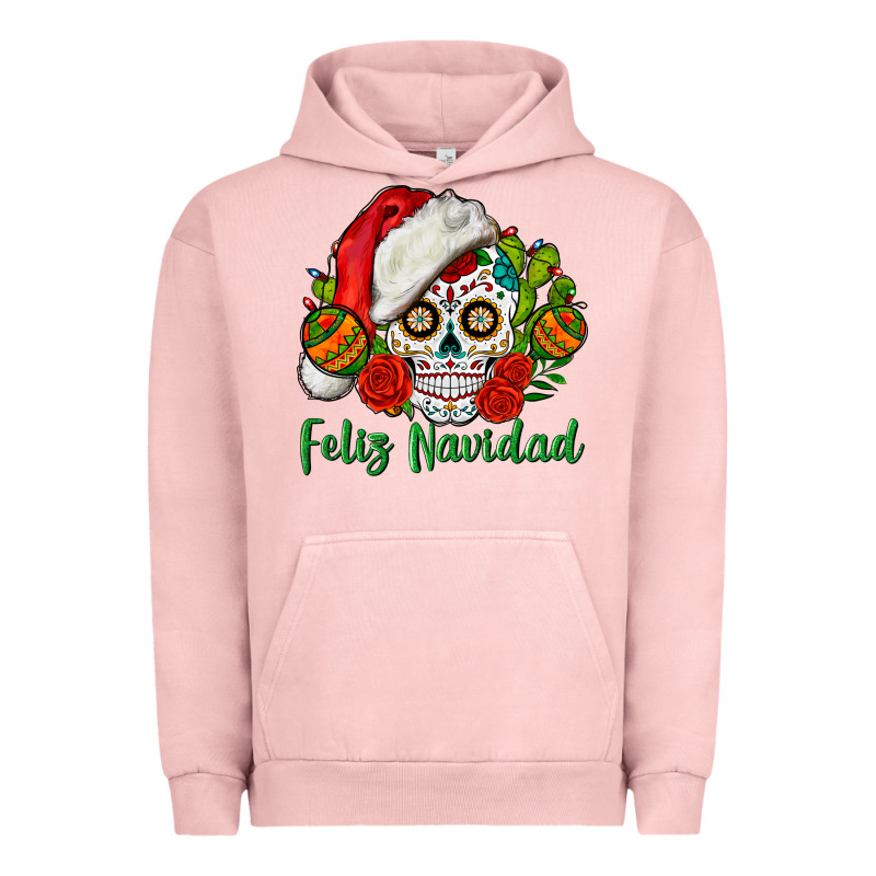 Feliz Navidad Skull Urban Hoodie by BundleAndBundleShop | Teevron