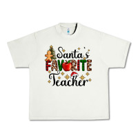 Pistachio santa's favorite teacher Urban Heavy Tee - AdoDesignShop
