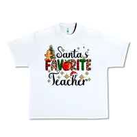 White santa's favorite teacher Urban Heavy Tee - AdoDesignShop