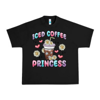 Black iced coffee princess Urban Heavy Tee - MaliasSmallBusiness