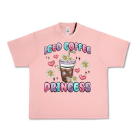 Salmon iced coffee princess Urban Heavy Tee - MaliasSmallBusiness