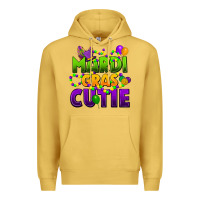 Antique Gold mardi gras cutie Premium Hoodie - CowGirlArtShop
