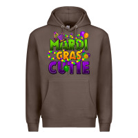 Coffee mardi gras cutie Premium Hoodie - CowGirlArtShop