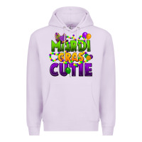 Lilac mardi gras cutie Premium Hoodie - CowGirlArtShop