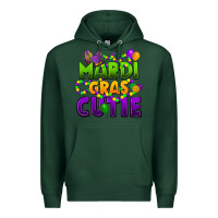 Sports Green mardi gras cutie Premium Hoodie - CowGirlArtShop