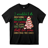 Black sketchy stuff for some christmas tree cakes Heavy Core Tee - JahusDesignShop