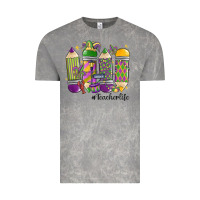 Cloud Rock mardi gras teacher life Vintage Tee - MaliasSmallBusiness