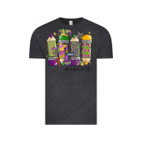 Vintage Black mardi gras teacher life Vintage Tee - MaliasSmallBusiness