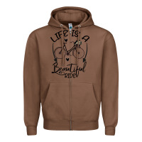 Chestnut Life is a beautiful ride Zipper Hoodie - Bettercallsaul