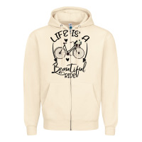 Sandshell Life is a beautiful ride Zipper Hoodie - Bettercallsaul