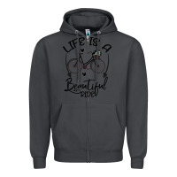 Smoke Life is a beautiful ride Zipper Hoodie - Bettercallsaul