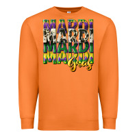 Cowhide Mardi Gras Premium Sweatshirt | Teevron