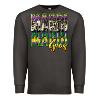 Smoke cowhide mardi gras Premium Sweatshirt - CowGirlArtShop